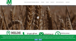 Desktop Screenshot of milde.pl