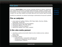 Tablet Screenshot of milde.cz