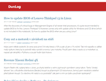 Tablet Screenshot of blog.milde.cz